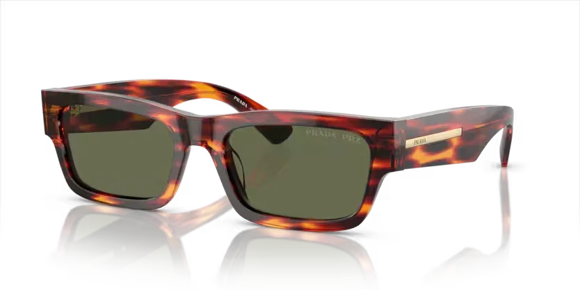 Prada | A03S | Red/Black Havana - Image 2