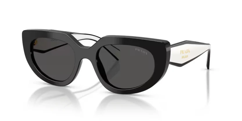 Prada | PRD02S | Black Dark Grey - Image 2
