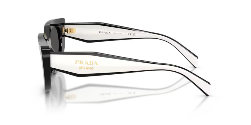 Prada | PRD02S | Black Dark Grey - Image 3