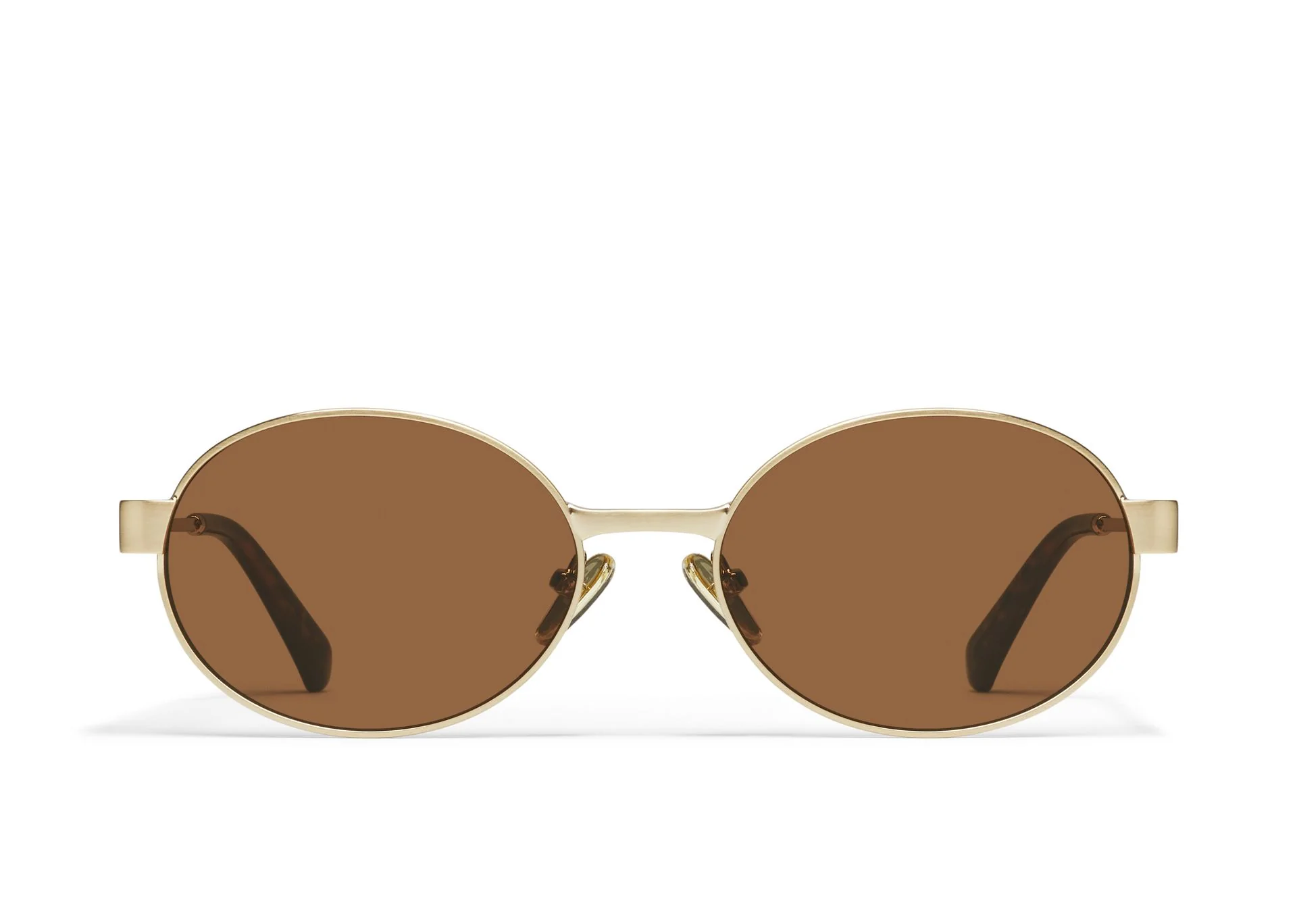 Quay | Anyways | Brushed Gold Brown