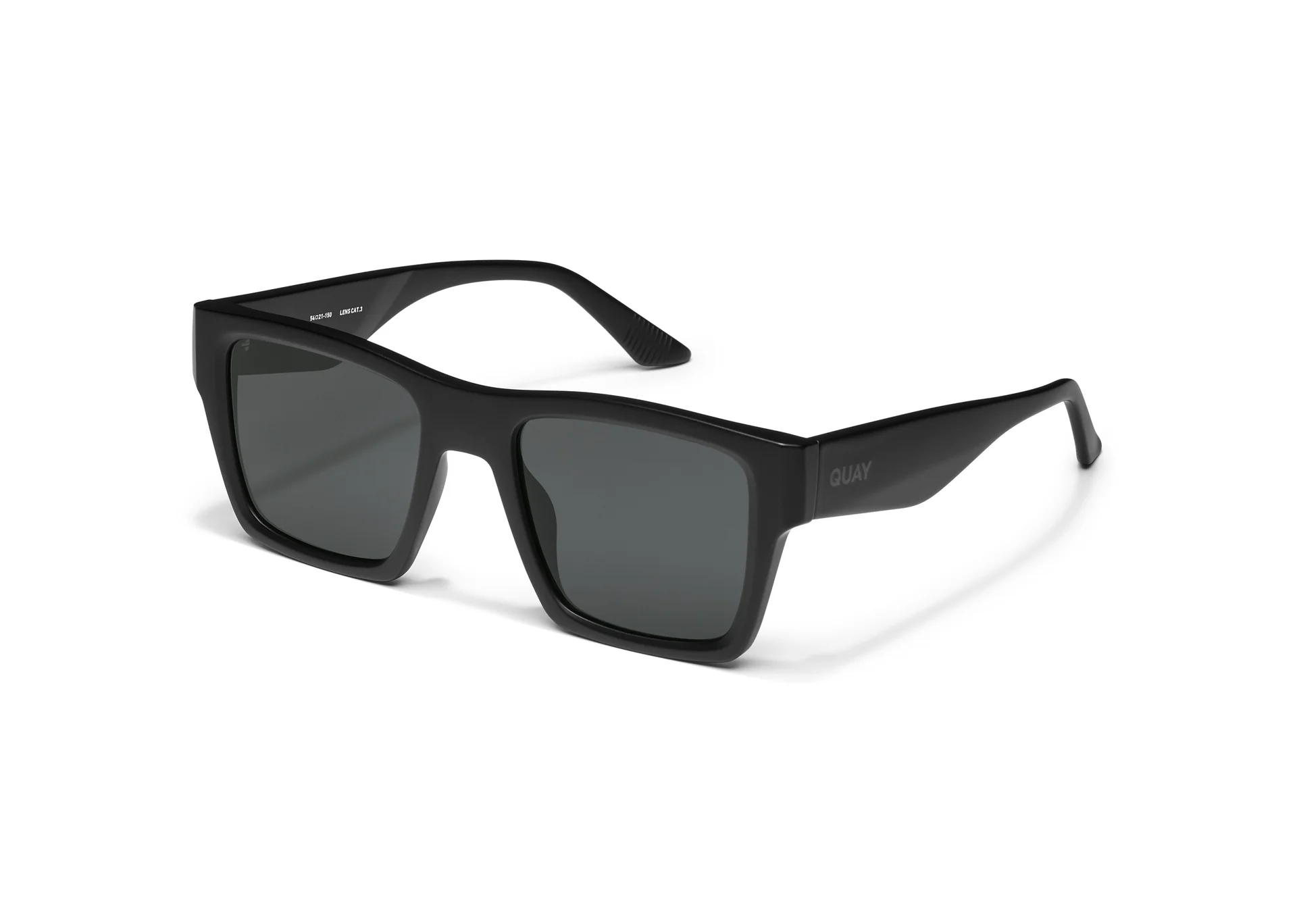 QUAY | FAST LANE | Matte Black Smoke - Image 2