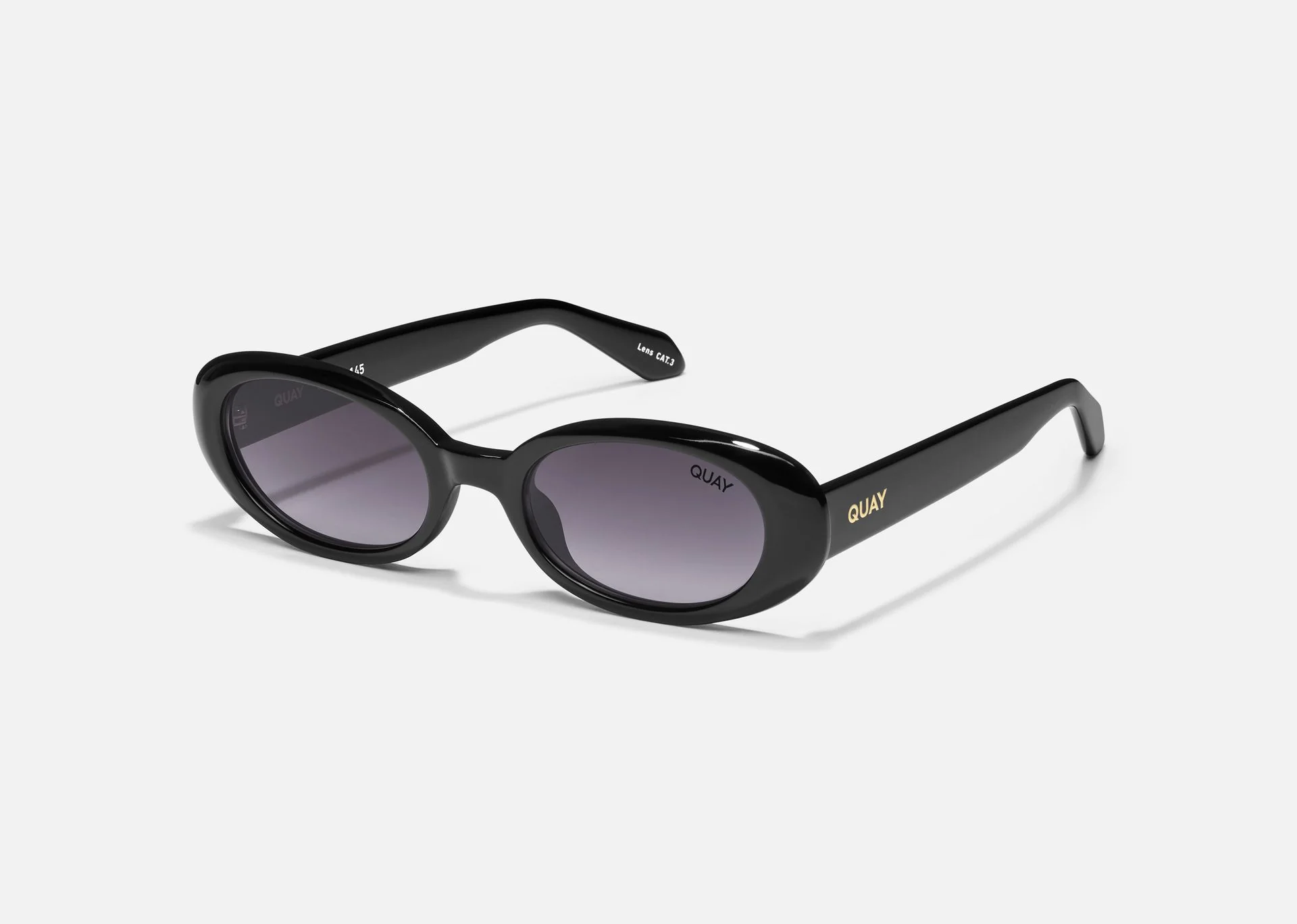 Quay | Felt Cute | Black/Smoke - Image 2