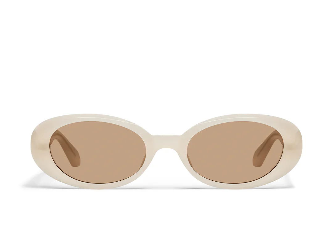 Quay | Felt Cute | Bone/Tan
