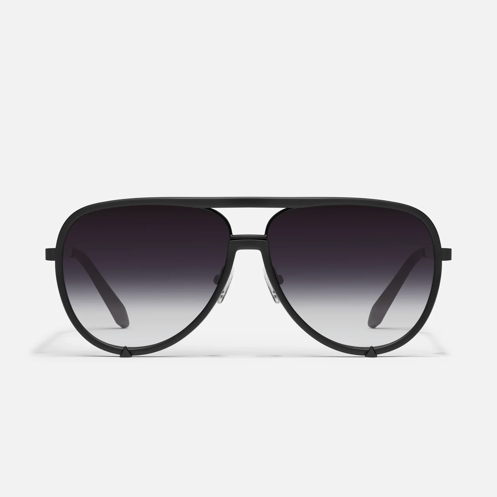 Quay | High Profile |Matte Black Black Fade