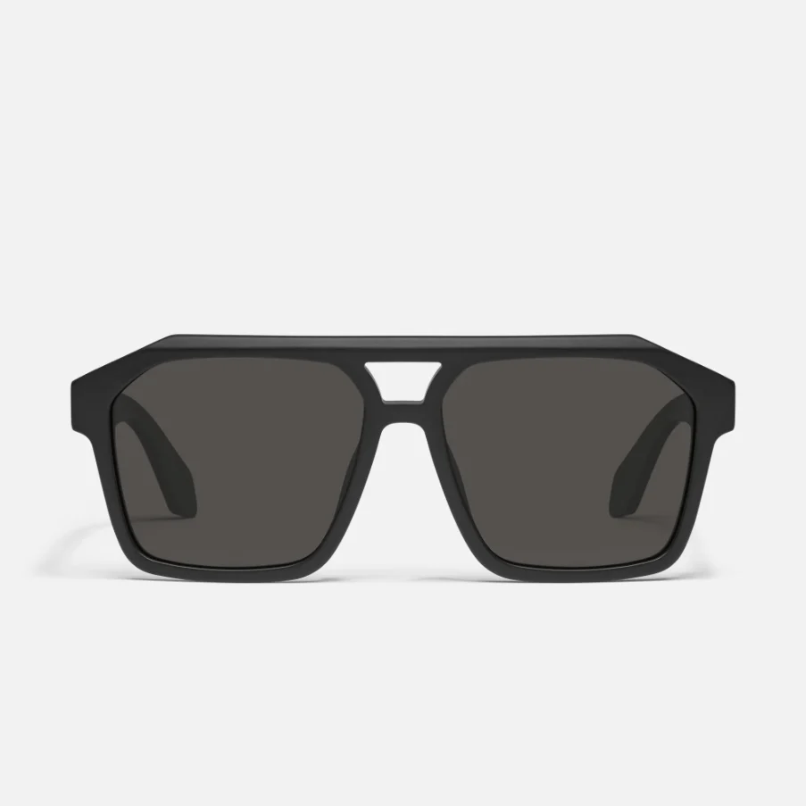 Quay | Soundcheck | Matte Black/Black Polarised