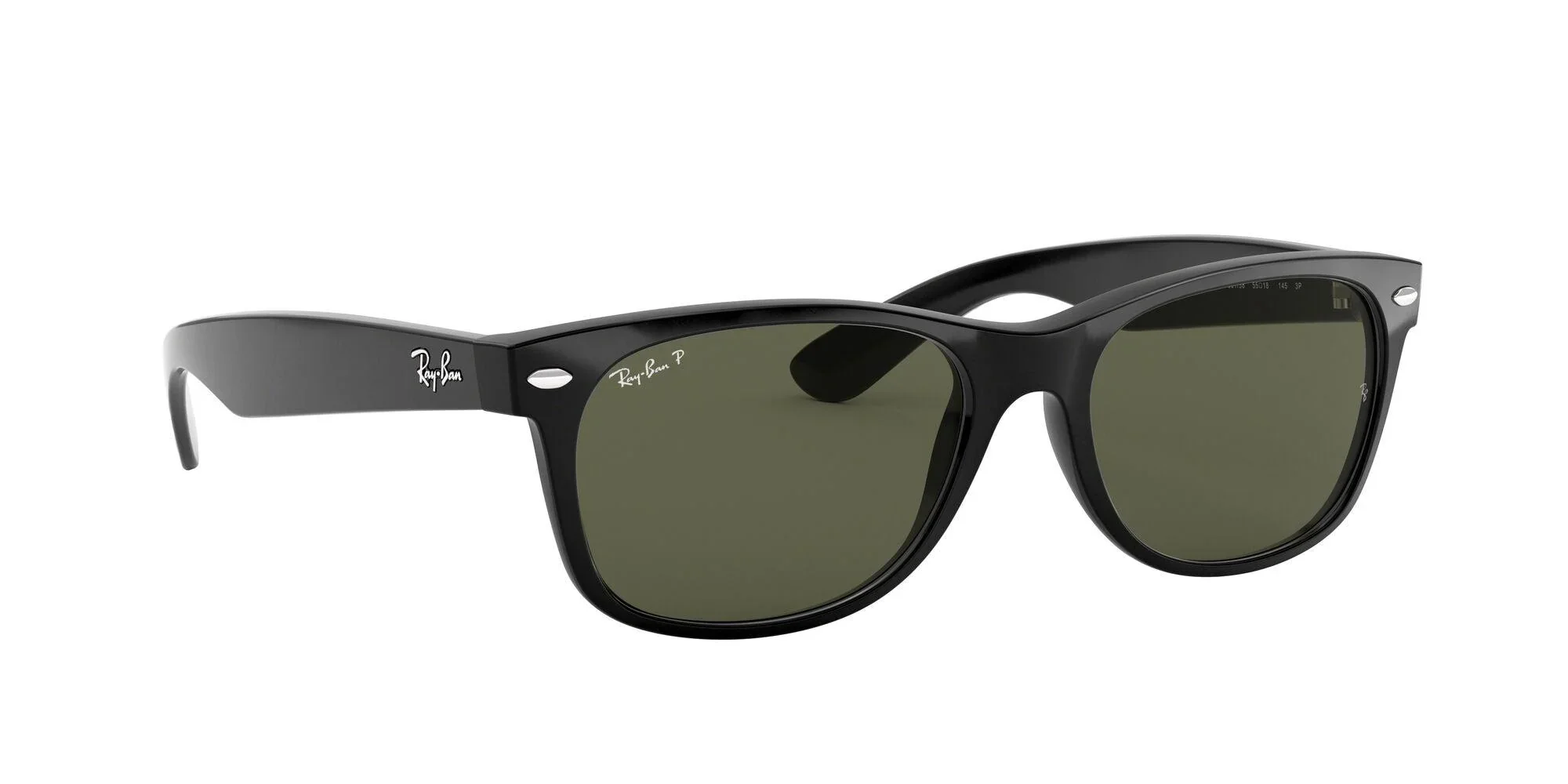 Ray-Ban | 2132 New Wayfarer | Black Polarised - Image 3