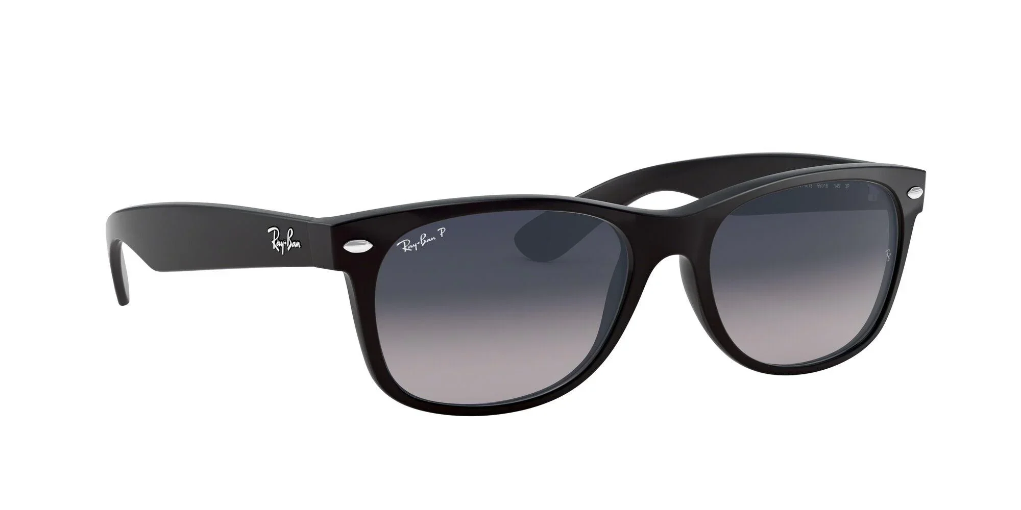 Ray-Ban | 2132 New Wayfarer | Matte Black Polarised - Image 3