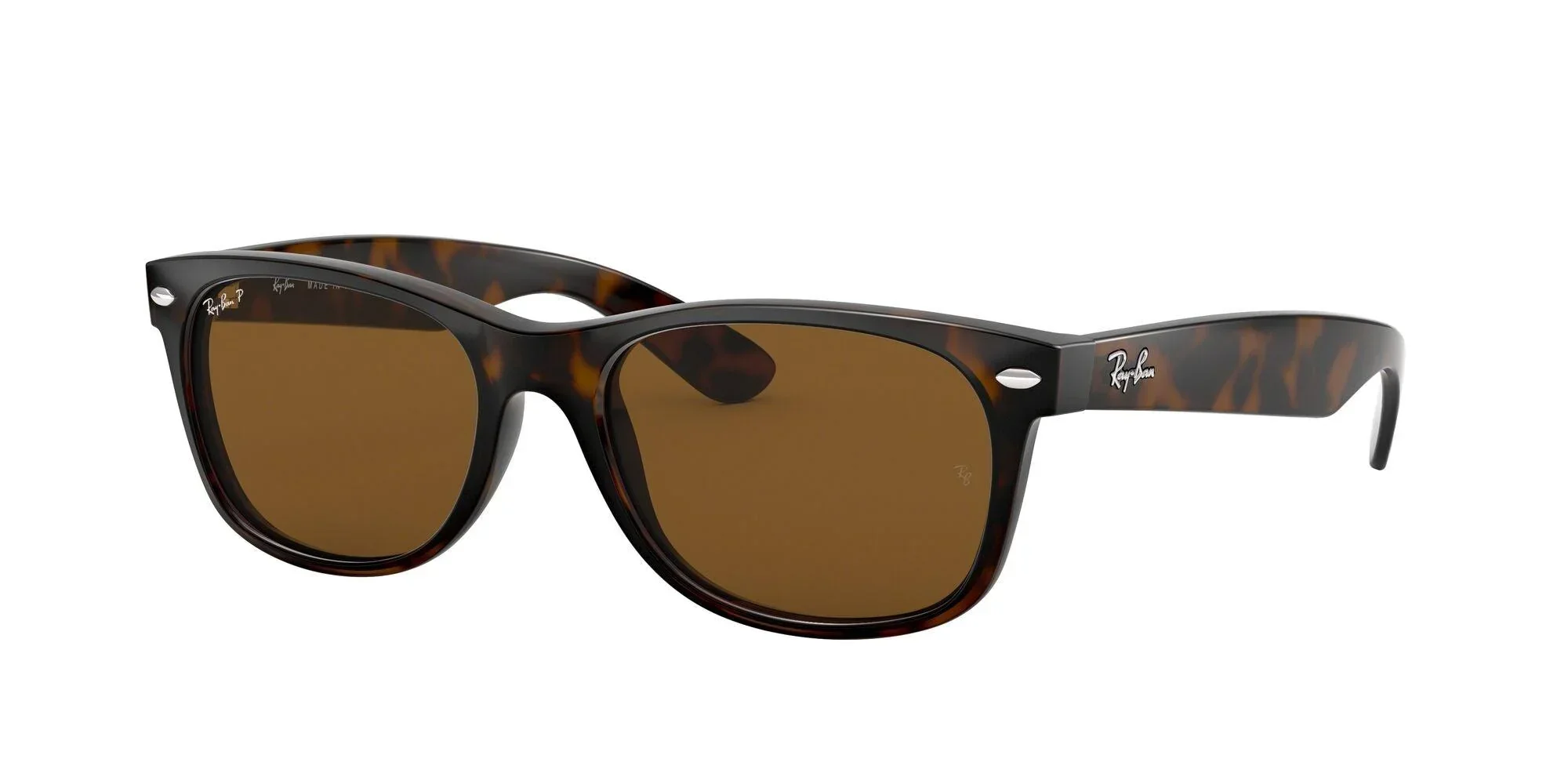Ray-Ban | 2132 New Wayfarer | Tortoise Polarised - Image 2