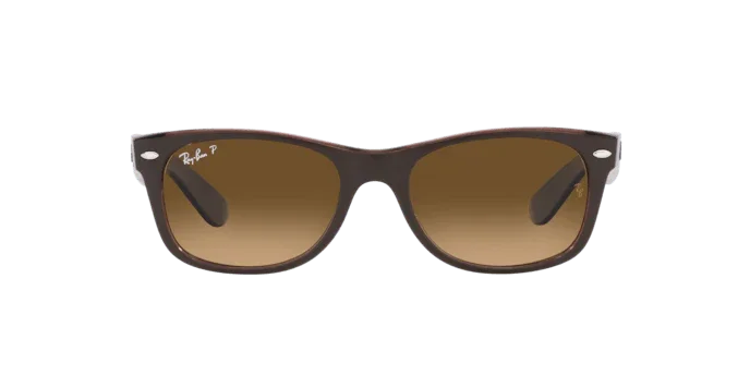 Ray-Ban | 2132 New Wayfarer | Transparent Brown Polarised