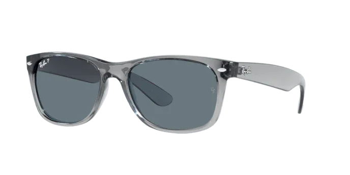 Ray-Ban | 2132 New Wayfarer | Transparent Grey Polarised - Image 2