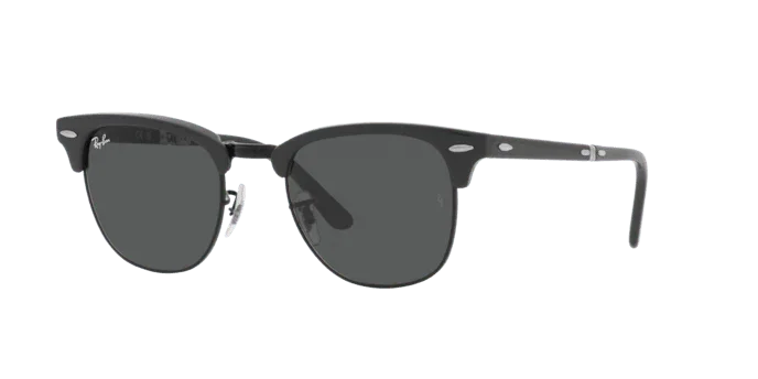 Ray-Ban | 2176 Folding Clubmaster | Grey On Black - Image 3