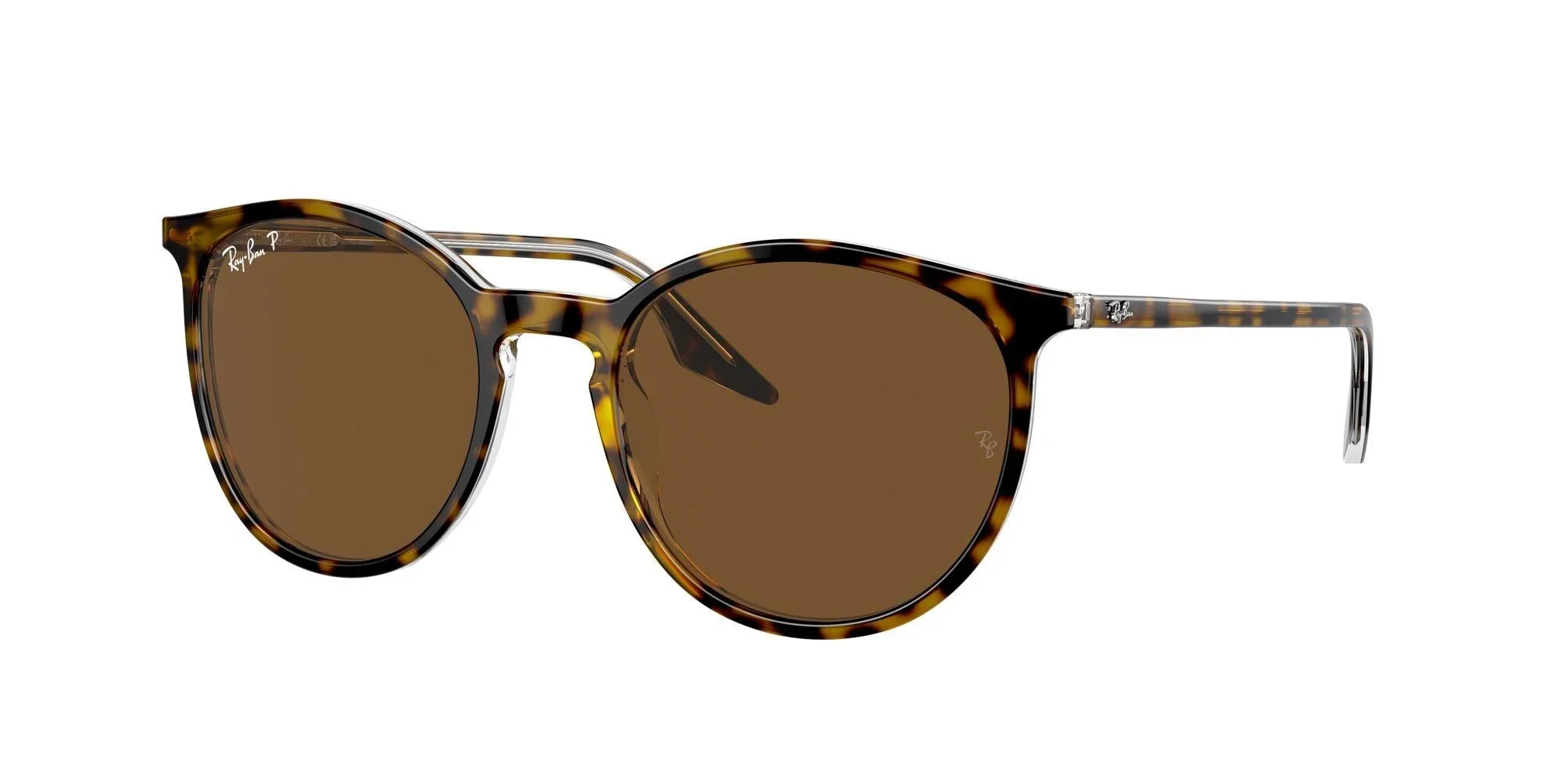 Ray-Ban | 2204 | Havana On Transparent Polarised - Image 2