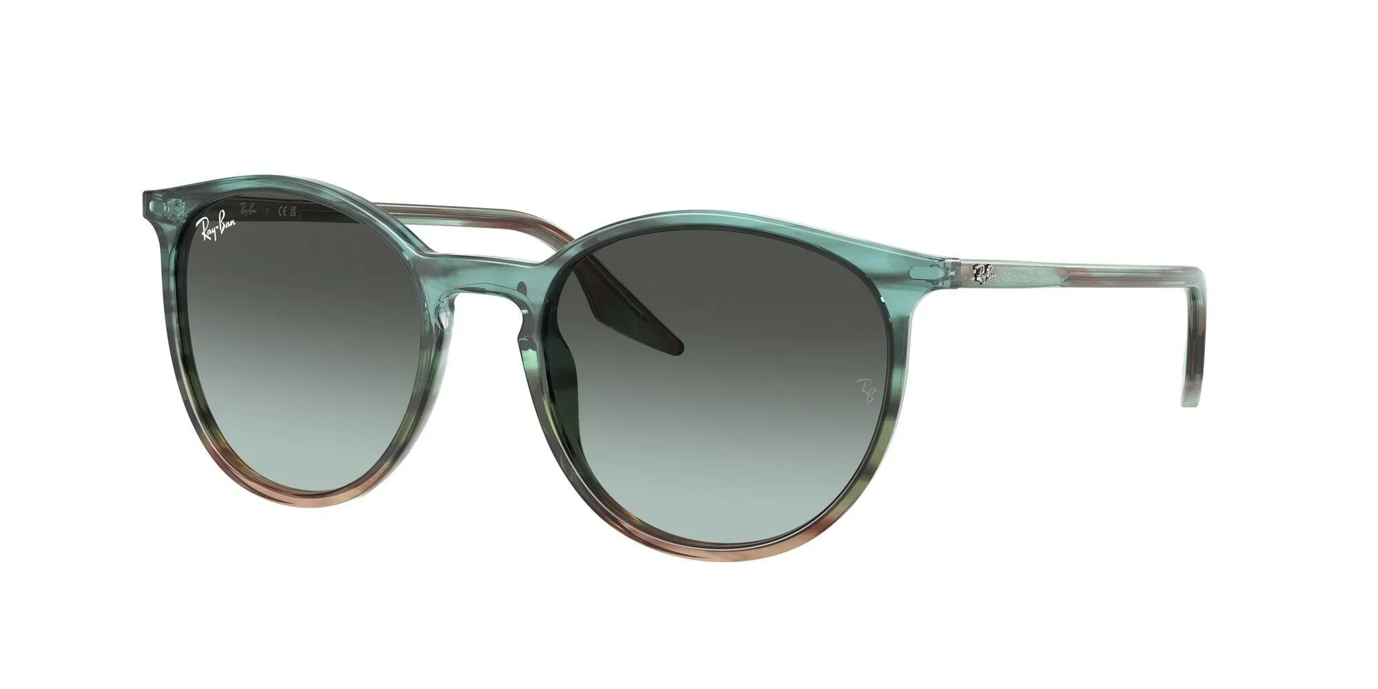 Ray-Ban | 2204 | Striped Blue And Green - Image 2