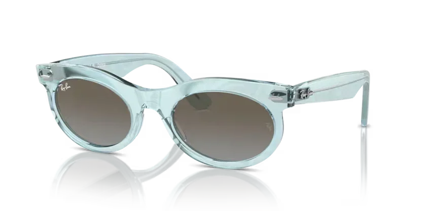 Ray-Ban | 2242 Wayfarer Oval | Photo Waves Azure - Image 2