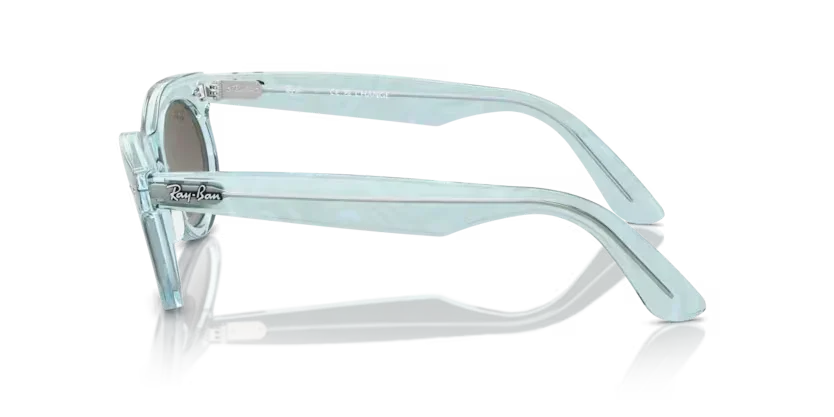 Ray-Ban | 2242 Wayfarer Oval | Photo Waves Azure - Image 3