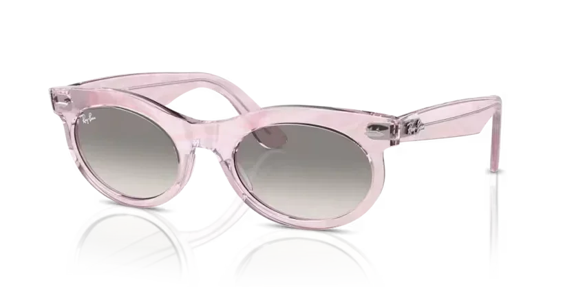 Ray-Ban | 2242 Wayfarer Oval | Photo Waves Purple - Image 2