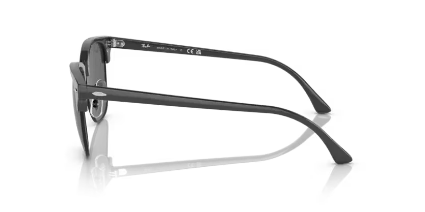 Ray-Ban | 3016 Clubmaster | Grey on Black - Image 3