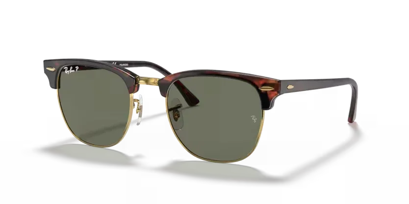 Ray-Ban | 3016 Clubmaster | Tortoise on Gold - Image 2