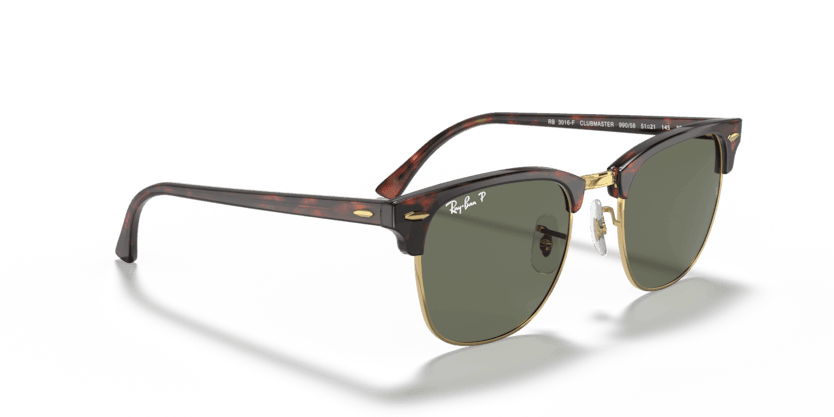 Ray-Ban | 3016F Clubmaster | Red Havana Polarised - Image 2