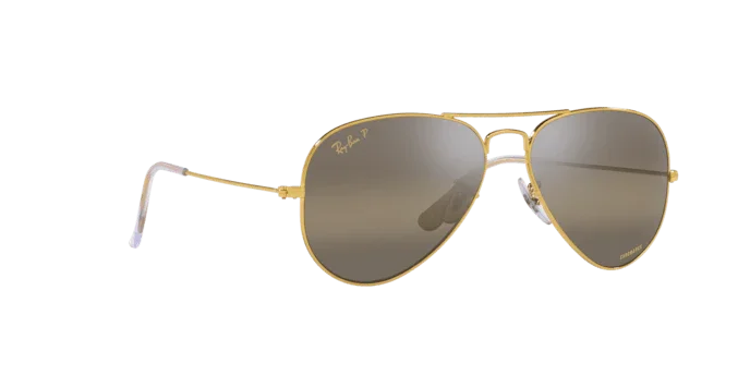 Ray-Ban | 3025 Aviator | Gold Polarised - Image 3