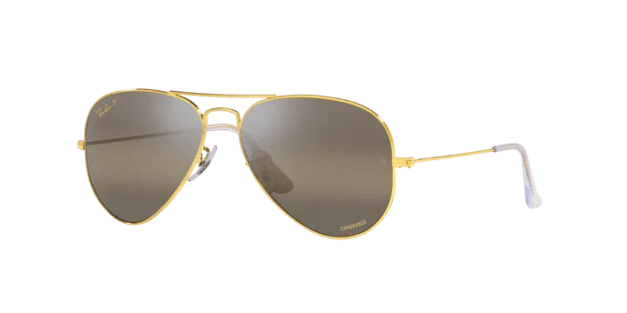 Ray-Ban | 3025 Aviator | Gold Polarised - Image 2