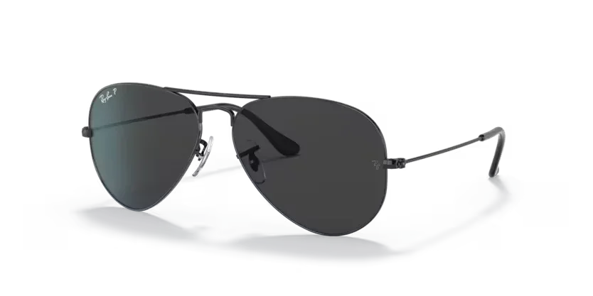 Ray-Ban | 3025 Aviator Large Metal | Black - Image 2