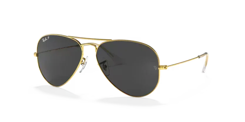 Ray-Ban | 3025 Aviator Large Metal | Gold & Black - Image 2