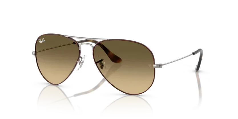 Ray-Ban | 3025 Aviator Large Metal | Havana On Gunmetal - Image 2