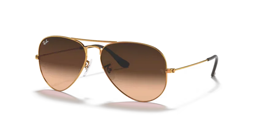 Ray-Ban | 3025 Aviator Large Metal | Light Brown - Image 2
