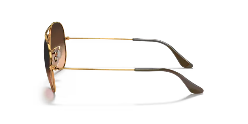 Ray-Ban | 3025 Aviator Large Metal | Light Brown - Image 3