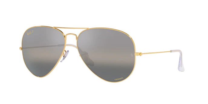 Ray-Ban | 3025 Aviator M | Gold Polarised - Image 2