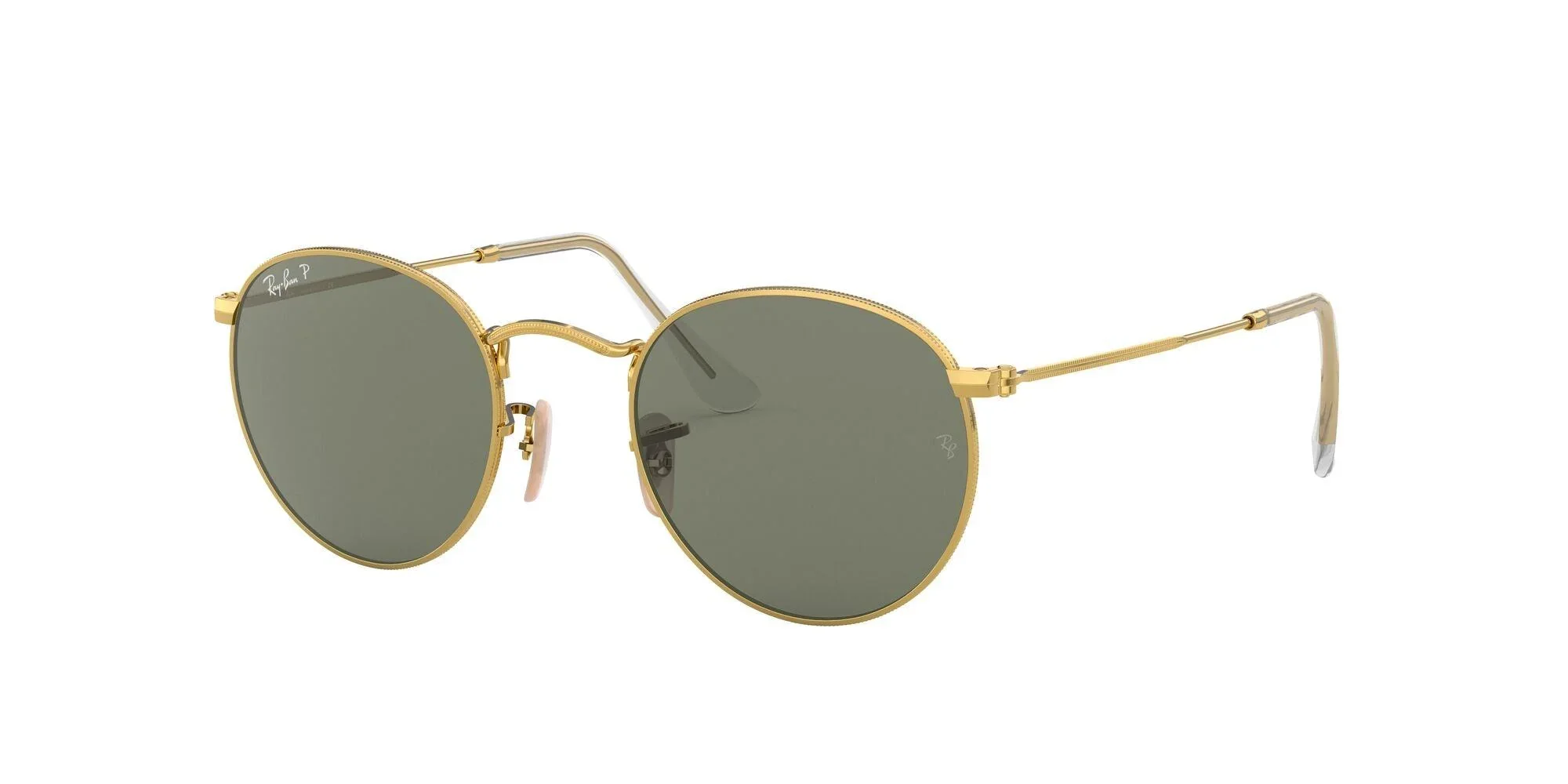 Ray-Ban | 3447 Round Metal | Gold Polarised - Image 2