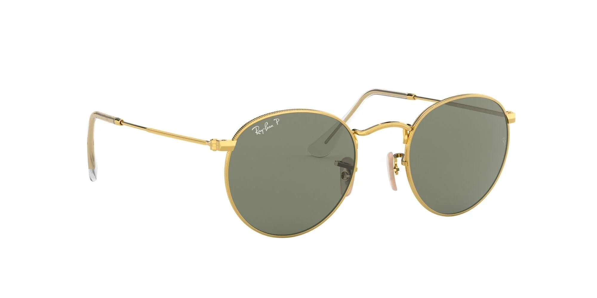 Ray-Ban | 3447 Round Metal | Gold Polarised - Image 3