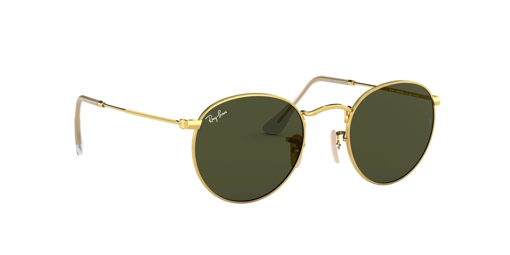 Ray-Ban | 3447 Round Metal | Gold (Size 50) - Image 3