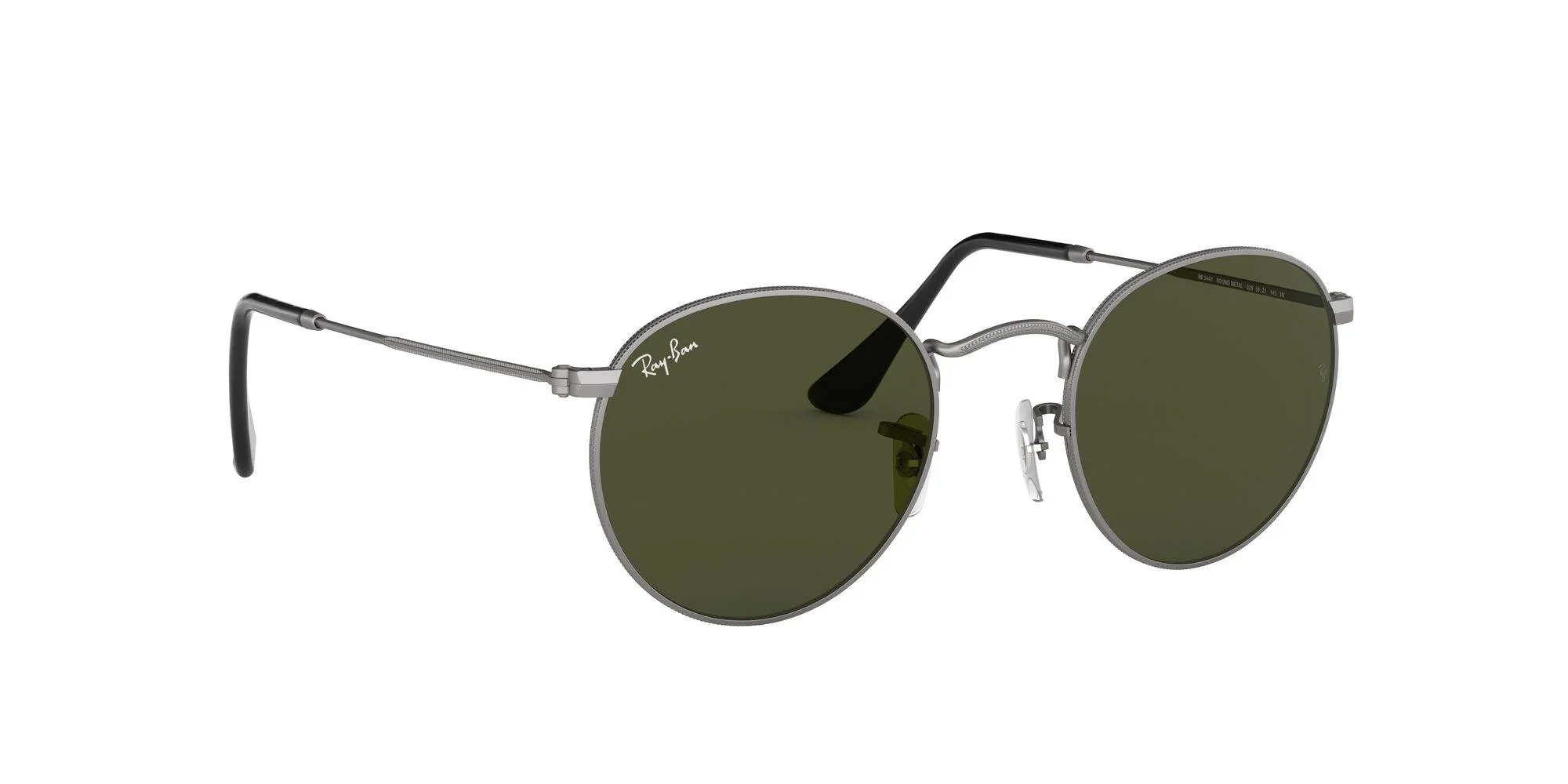 Ray-Ban | 3447 Round Metal | Matte Gunmetal - Image 3