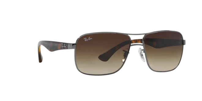 Ray Ban 3516 Gunmetal Brown - Image 4