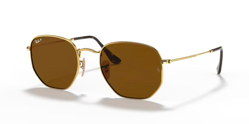 Ray-Ban | 3548N Hexagonal | Arista Gold Polarized - Image 2