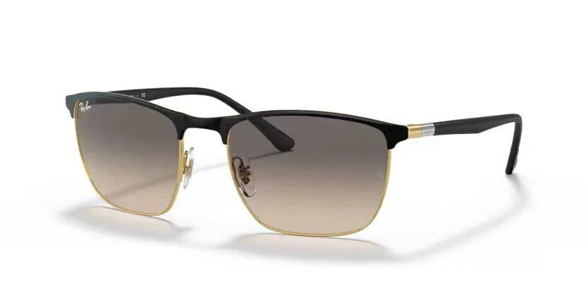 Ray-Ban | 3686 | Black on Gold - Image 2