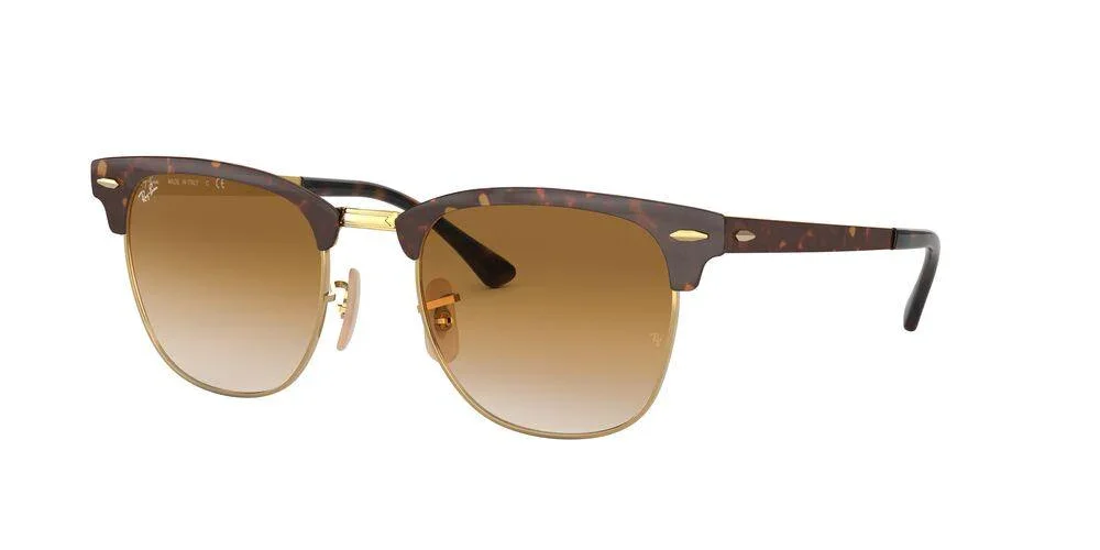 Ray-Ban | 3716 Clubmaster Metal | Gold Top Havana - Image 2