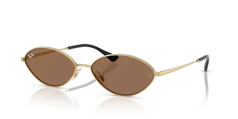 Ray Ban | 3757 | Gold Dark Brown - Image 2