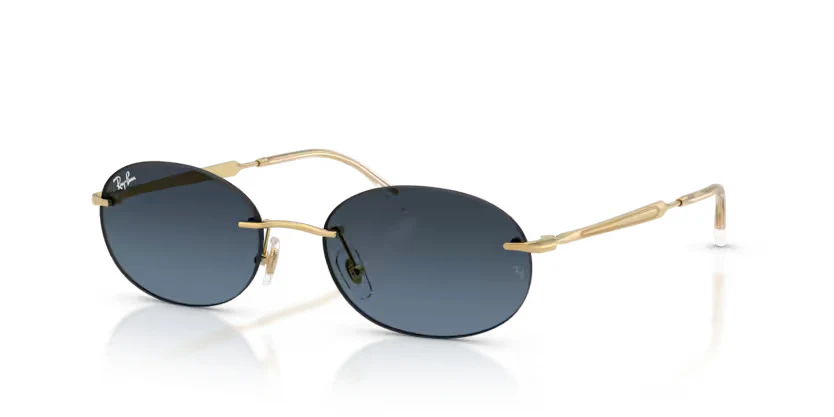Ray-Ban | 3767 | Arista Gold Blue Gradient - Image 2