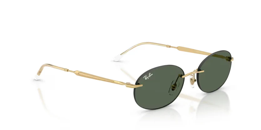 Ray-Ban | 3767 | Arista Gold Dark Green - Image 5