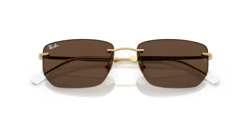 Ray-Ban | 3768 | Arista Gold Dark Brown - Image 4
