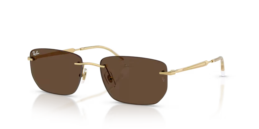 Ray-Ban | 3768 | Arista Gold Dark Brown - Image 7