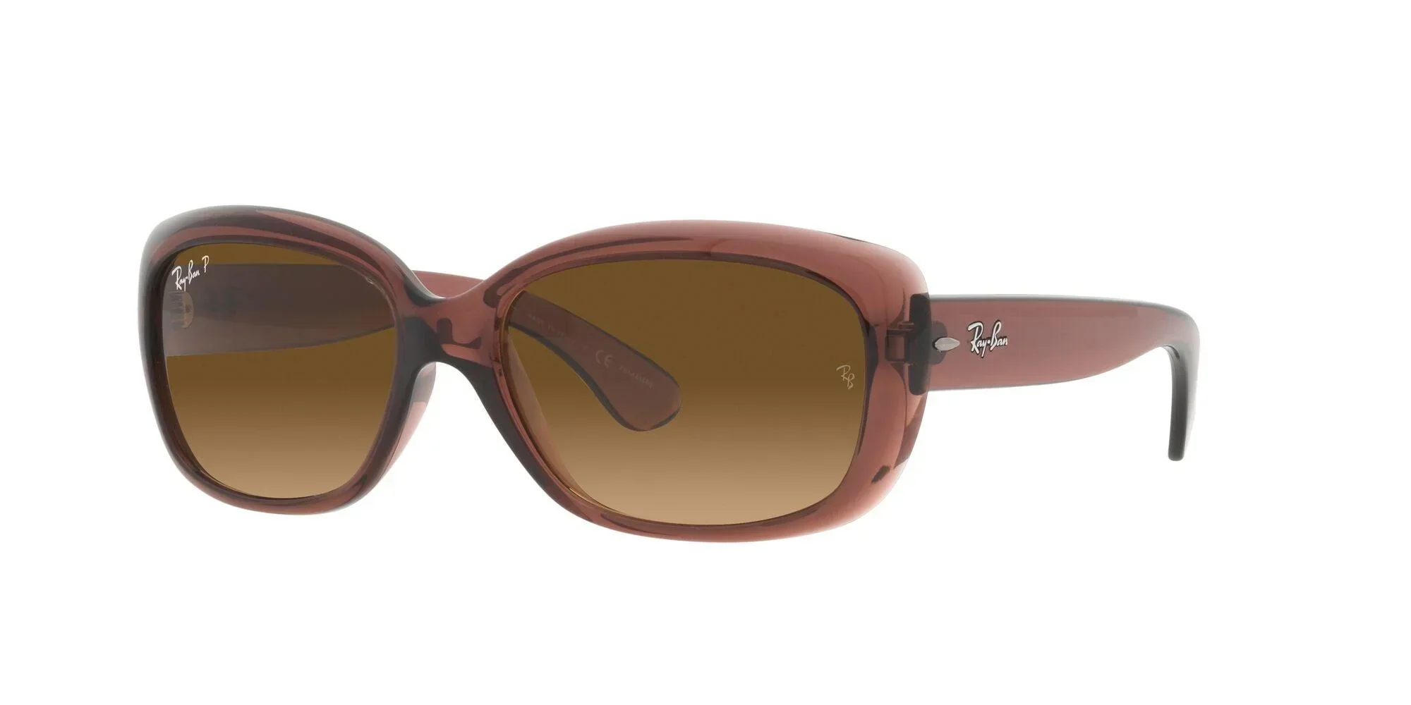 Ray-Ban | 4101 Jackie Ohh | Transparent Dark Brown Polarised - Image 2