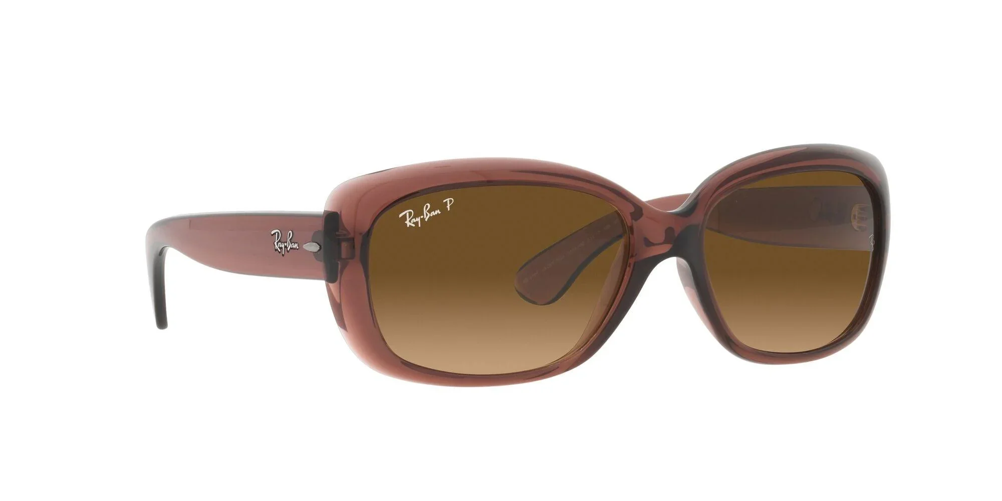 Ray-Ban | 4101 Jackie Ohh | Transparent Dark Brown Polarised - Image 3