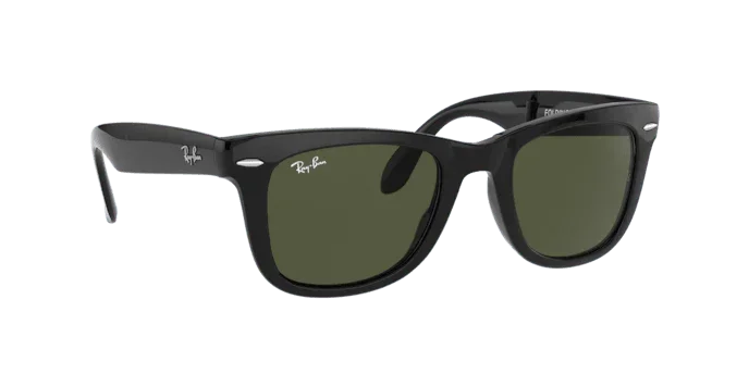 Ray-Ban | 4105 Folding Wayfarer | Black - Image 3