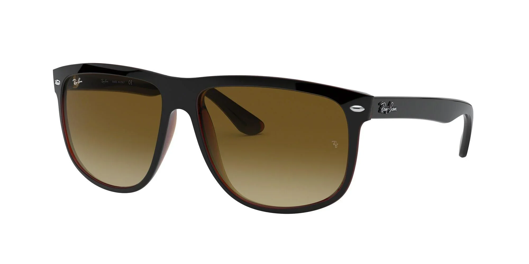 Ray-Ban | 4147 Boyfriend | Top Black on Brown - Image 2