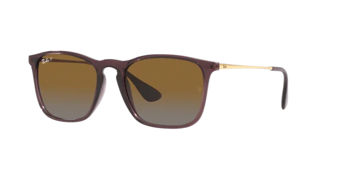 Ray-Ban | 4187 Chris | Transparent Brown Polarised - Image 2