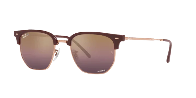 Ray-Ban | 3016F Clubmaster | Bordeaux On Rose Gold Polarised - Image 2